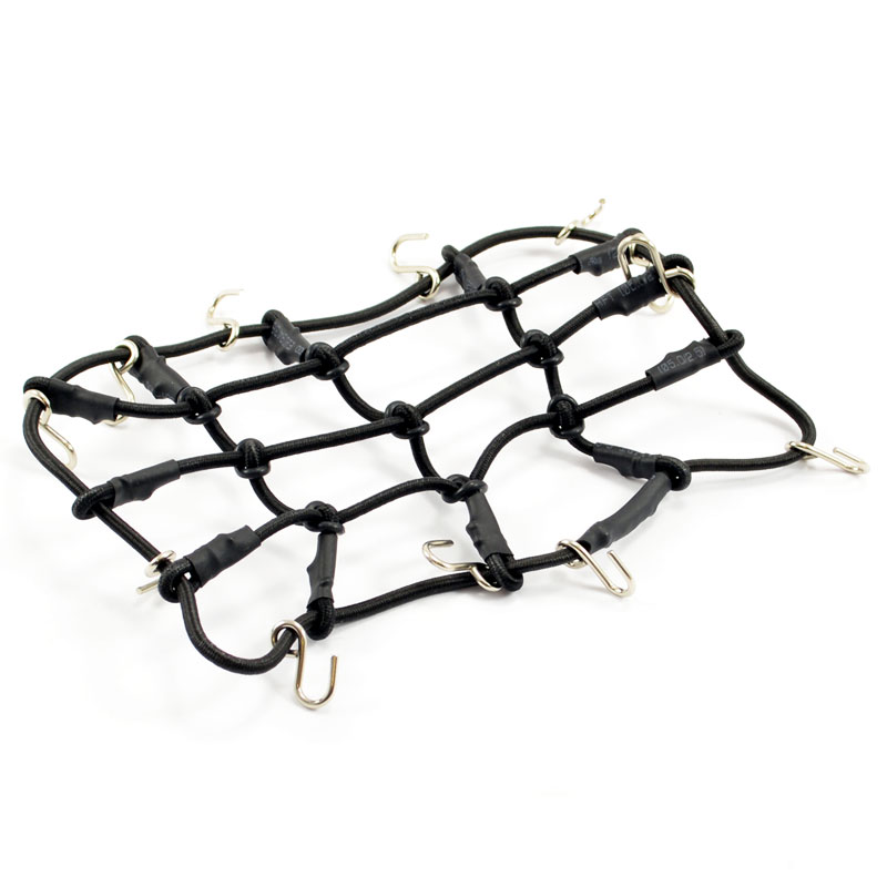 Fastrax Luggage Net W/hooks L130mm X W110mm (Unstretched)