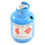 Fastrax Scale Painted Alloy Gas Bottle (Blue)