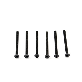 FTX Zorro Flat Head Hex Screw M3x40mm (6pc)