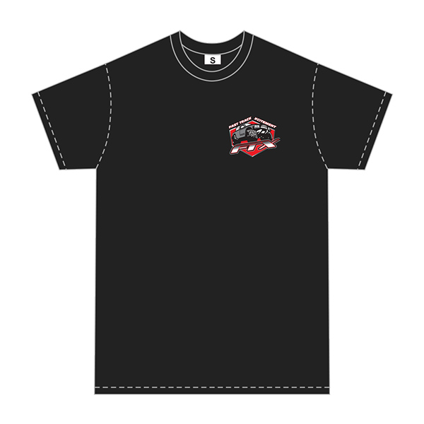 FTX Badge Logo Brand T-Shirt Black - 2X Large