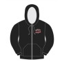 FTX Badge Logo Zipped Hoodie Black - X Large