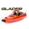 FTX Glader Turbojet R/C Speed Boat 35cm - Red