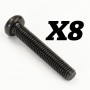 FTX Rokatan Round Head Cross Screw M3x18