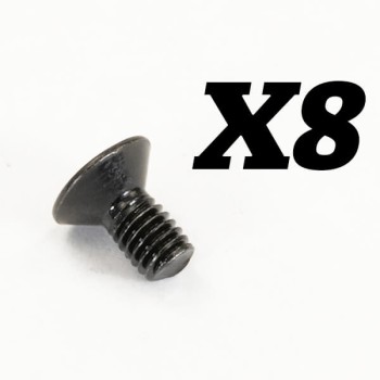FTX Rokatan Flat Head Cross Screw M3x6
