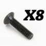 FTX Rokatan Flat Head Cross Screw M3x13