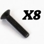 FTX Rokatan Flat Head Cross Screw M3x15