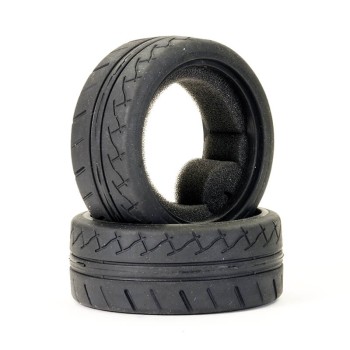 FTX Stinger Front 26mm Rubber Tyre W/inserts (pr)