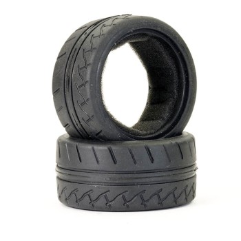 FTX Stinger Rear 32mm Rubber Tyre W/ith Inserts (pr)
