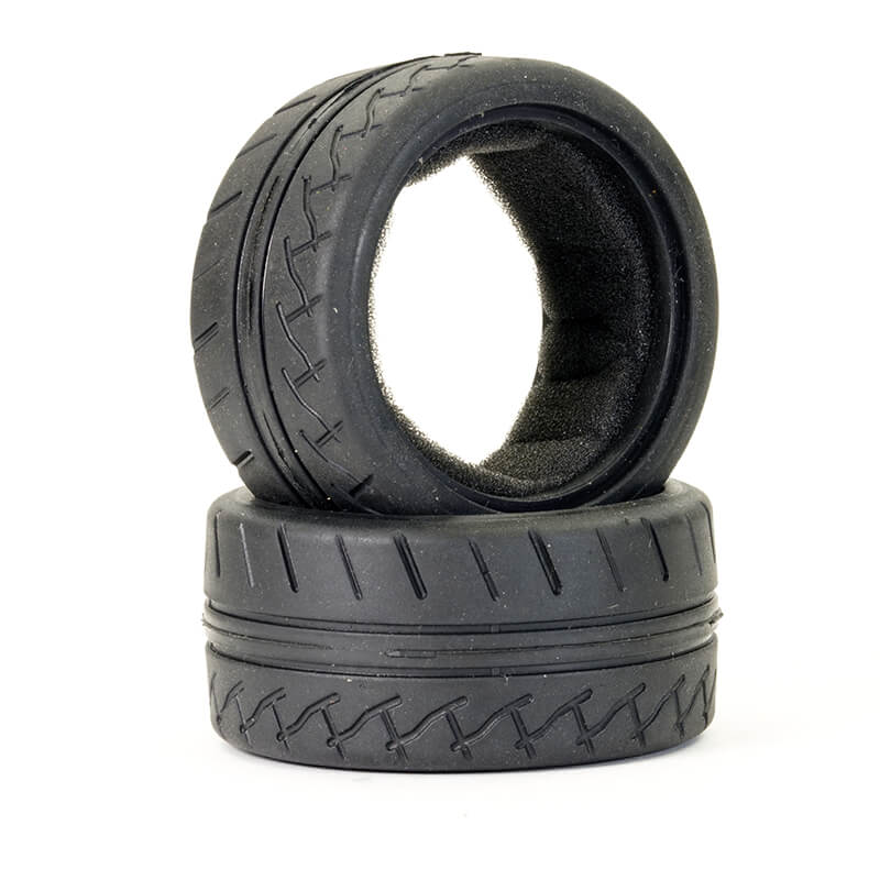 FTX Stinger Rear 32mm Rubber Tyre W/ith Inserts (pr)