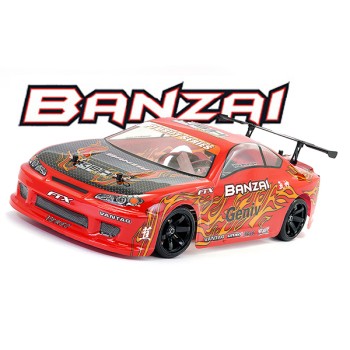 FTX Banzai 1/10th Scale 4wd Ready-to-run Brushed Electric Motor Powered Drift Street Car