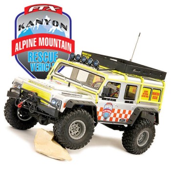 FTX Kanyon 4x4 Mountain Rescue 2-Speed RTR 1:10 XL Crawler