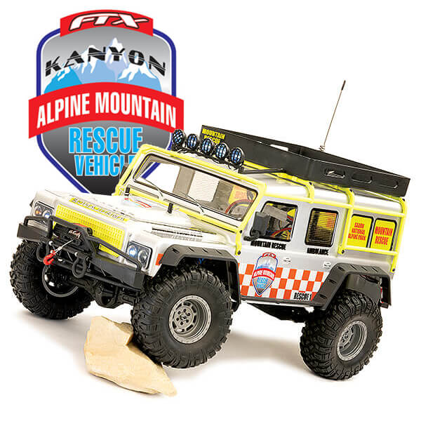FTX Kanyon 4x4 Mountain Rescue 2-Speed RTR 1:10 XL Crawler