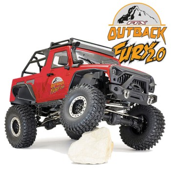 FTX Outback Fury 2.0 4x4 RTR Trail Crawler - Red