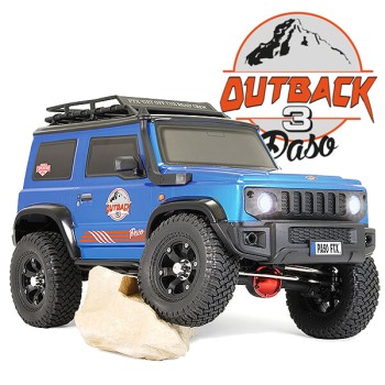 FTX Outback 3.0 Paso RTR 1:10 Trail Crawler - Blue