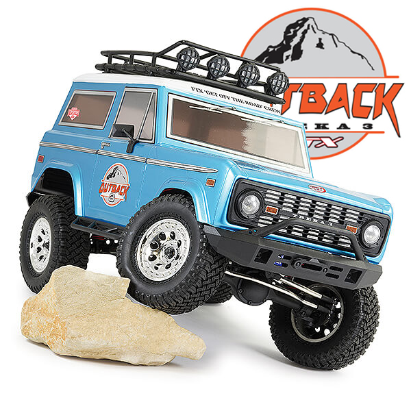 FTX Outback 3.0 Treka RTR 1:10 Trail Crawler - Blue