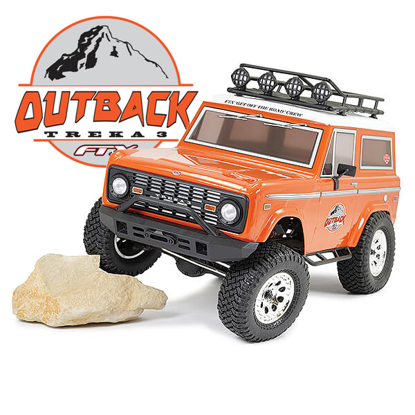FTX Outback 3.0 Treka RTR 1:10 Trail Crawler - Orange