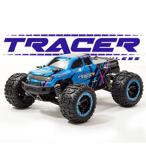 FTX Tracer 1/16 4WD Brushless Monster Truck RTR - Blue