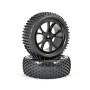 FTX Vantage Front Buggy Tyre Mounted On Wheels (pr) - Black