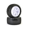 FTX Vantage Rear Buggy Tyre Mounted On Wheels (pr) - White