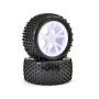FTX Vantage Rear Buggy Tyre Mounted On Wheels (pr) - White