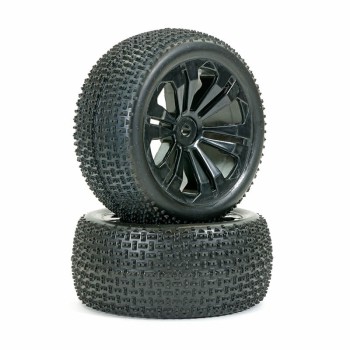 FTX Vantage Rear Micro Block Tyre Mounted Split Spoke (pr)