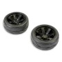 FTX Banzai Tyre On 6-Spoke Wheel (2) - Black