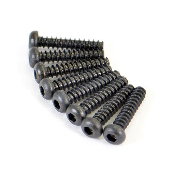 FTX Round Head Self Tapping Hex Screw 3*15 8pcs