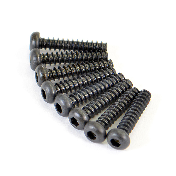 FTX Round Head Self Tapping Hex Screw 3*15 8pcs