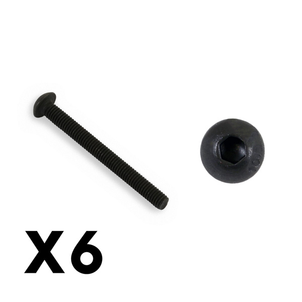 FTX Button Head Hex Screw M3 X 30