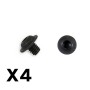 FTX Ring Self Tapping Screw 2.5*3 4pcs