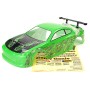 FTX Banzai Pre-Painted Body Shell With Decals & Wing - Green