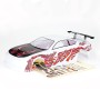 FTX Banzai Pre-Painted Body Shell With Decals & Wing - White