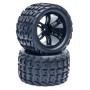 FTX Khaos Mounted Wheels/Tyres 50 (pr)