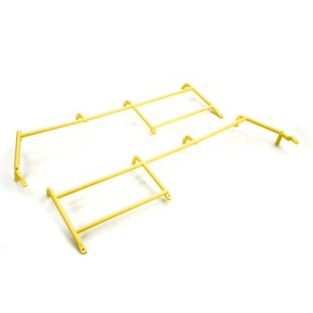 FTX Kanyon Kanyon Body Roll Cage Side Frame (5pc) - Rescue Yellow