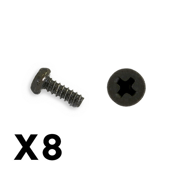FTX Outback Mini 3.0 Round Head Self Tapping Screw 1.7x5 (8p)