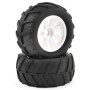 FTX Comet Monster Front Mounted Tyre & Wheel White