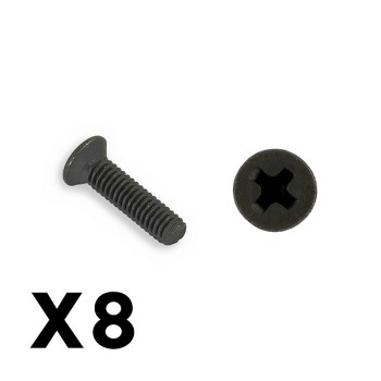 FTX Outback Fury Column Hex Self Tapping 2.5x10mm Screw(8)