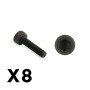 FTX Cap Head Hex Self Tapping Screw 3 X 14mm