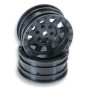 FTX Outback Hi-Rock Wheels - Black (pr)
