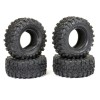 FTX 1/18 Comp Compound Gator 60mm Tyres With Inserts (4)