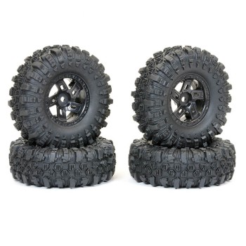 FTX 1/18 Supersoft XL Gator 68mm Mounted Tyres (4)