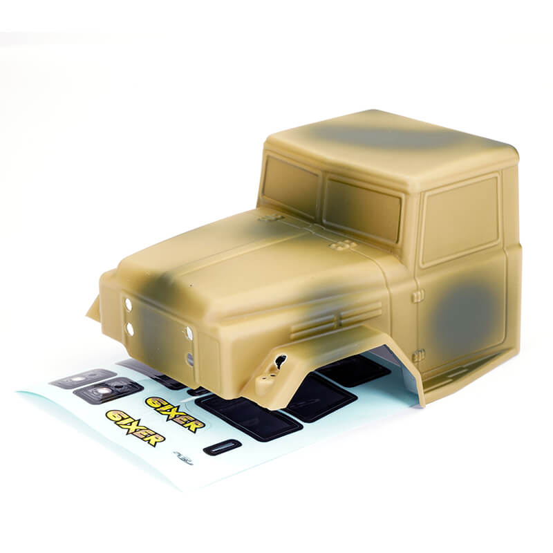 FTX Outback Mini X 6ixer Lexan Body - Matt Camo