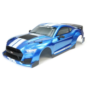 FTX Supaforza Blue body, printed, trimmed, decal applied and assembled