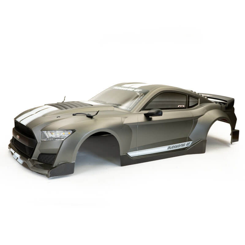 FTX Supaforza Grey body, printed, trimmed, decal applied and assembled