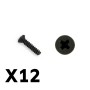 FTX Tracer Countersunk Self Tapping Kbho2.6x12mm