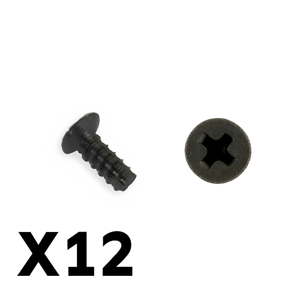 FTX Tracer Countersunk Self Tapping Kbho2.3x6mm