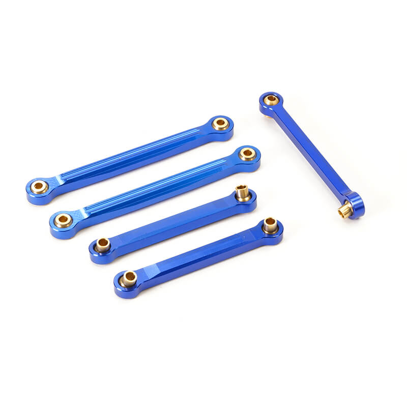FTX Tracer Aluminium Brushed Rear Suspension Arm & Steering Links