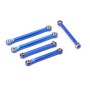 FTX Tracer Aluminium Brushed Rear Suspension Arm & Steering Links