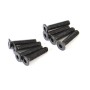 FTX Flat Head Screw M3 X 15mm (8pc)