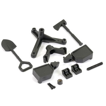 FTX Outback Geo 4x4 Moulded Body Mirror/Tool/Spare Mount